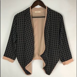 Le Lis Open Front Jacket Size Small
